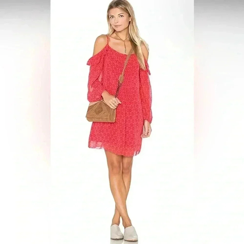 Sanctuary Penelope dress in berry mandala REVOLVE size medium. NWOT